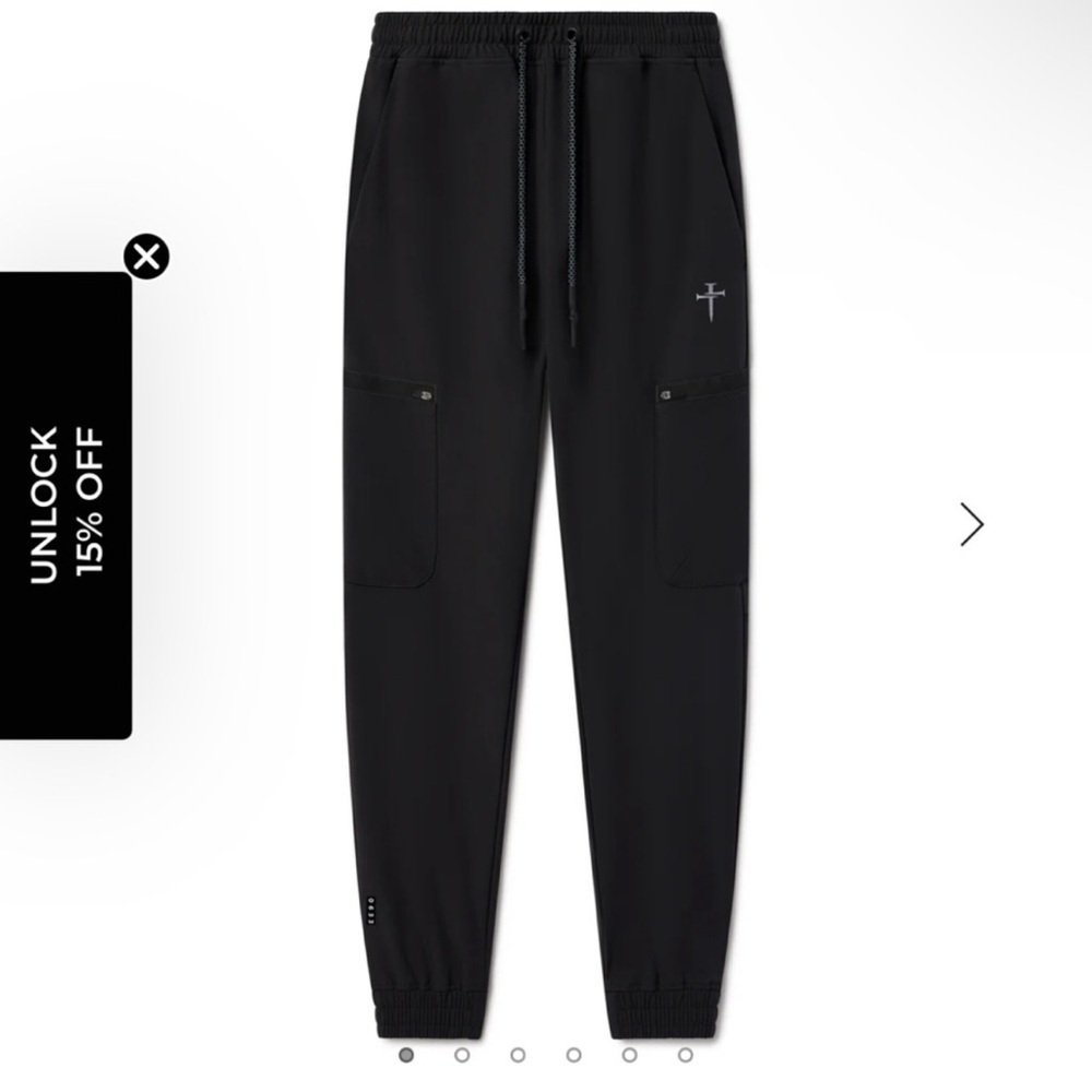 APEX MENS JOGGER- BLACK SZ L 27”